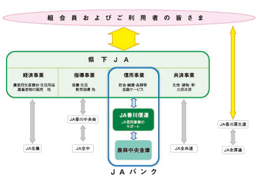 企業情報 香川県信用農業協同組合連合会 がんばる学生就職支援ネットワーク